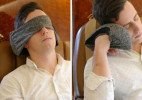 Voyage Pillow旅行枕，让你让你午休睡眠更优质(还能当眼罩)