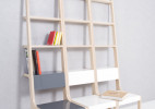书架椅子二合一的创意家具