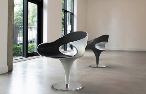 Dalibor Marek设计的曼妙造型的扶手椅Michaela