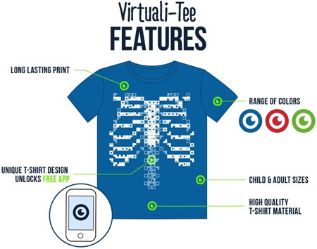 神奇的“透视”T恤（Virtuali-Tee）
