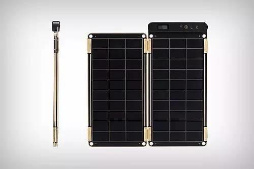 Yolk设计的最轻薄太阳能充电宝Solar Paper