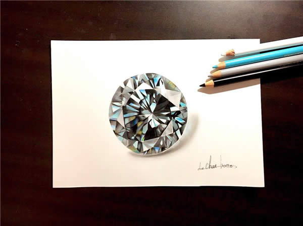 这个“蓝宝石”真的是画出来的，日本15岁天才画家作品欣赏