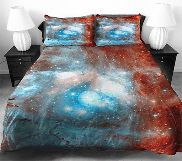 极美的银河系床单