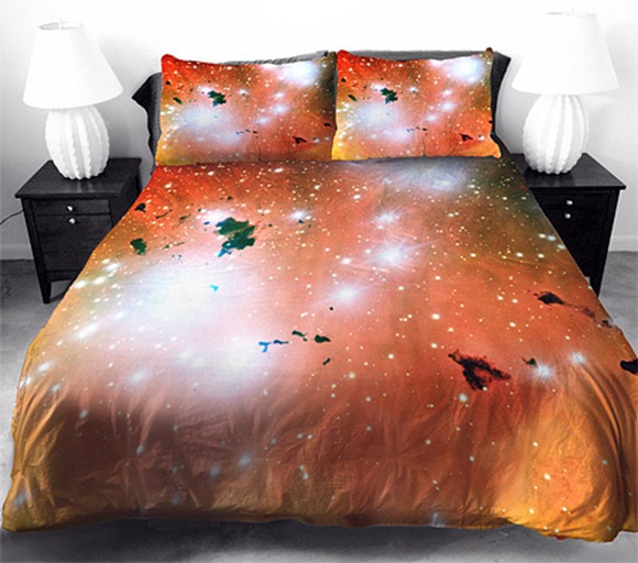 极美的银河系床单