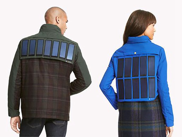 Tommy Hilfiger设计的太阳能充电夹克